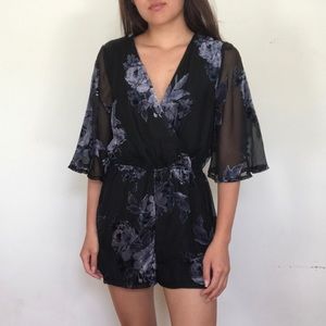 Floral romper
